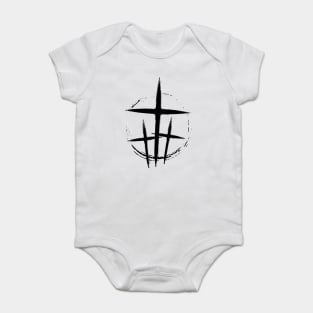 The Old Rugged Cross Baby Bodysuit